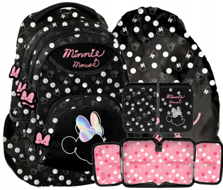 ŠKOLSKÝ BATOH MINNIE MOUSE PRE DIEVČATKO + 2 ďalšie produkty